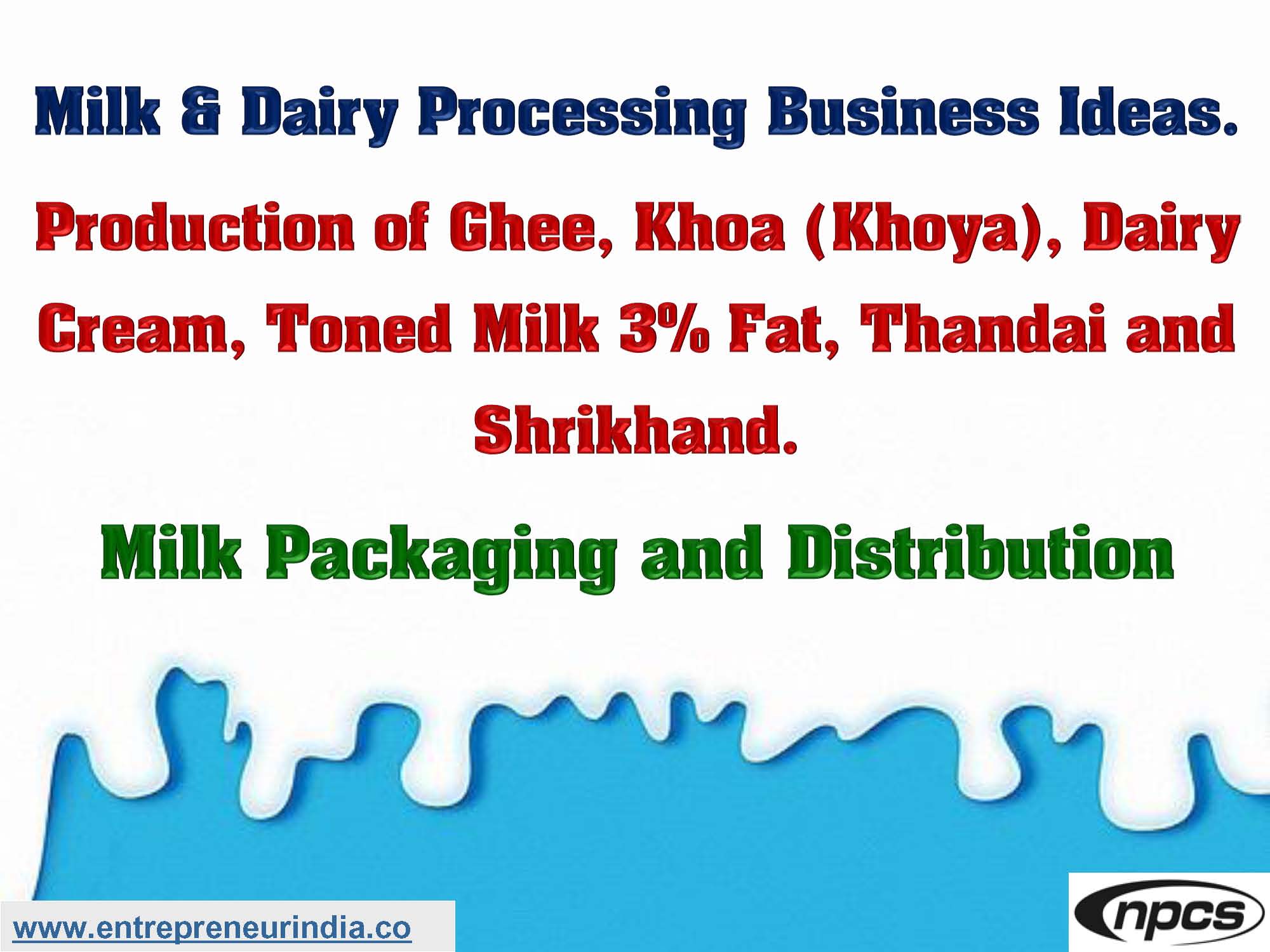 milk processing business plan